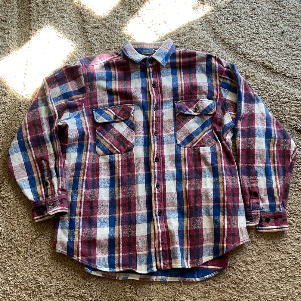 Five brothers vintage button up shirt size xl